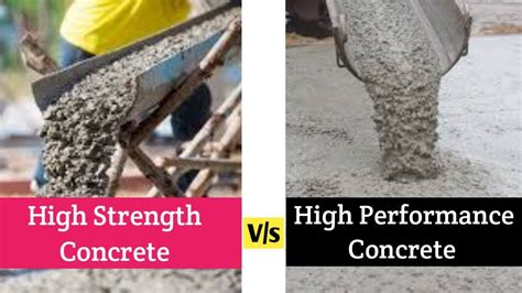 types of high strength concrete